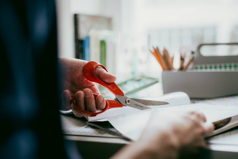 Univerzální nůžky Fiskars Classic 21 cm