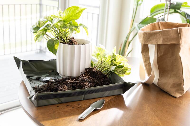 Fiskars skládací podložka pro výsadbu