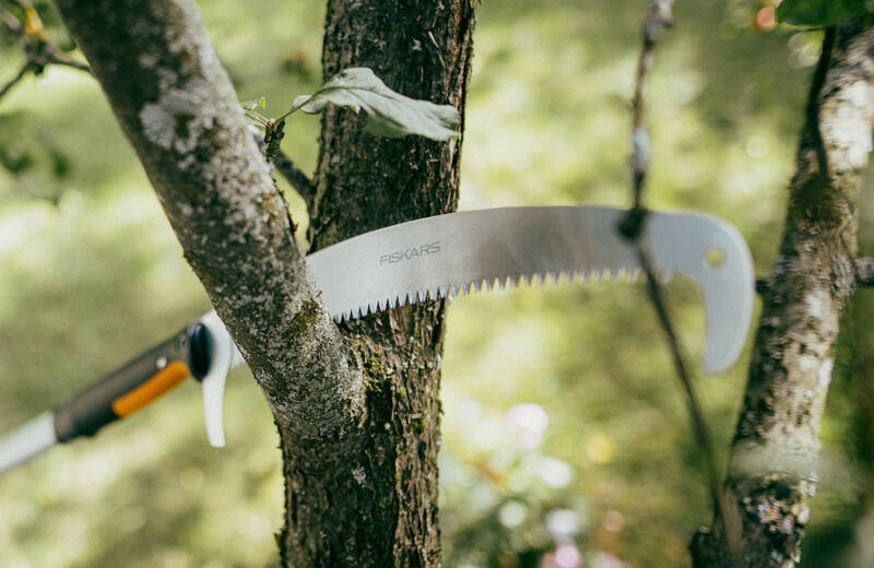 Zahnutá prořezávací pila na větve Fiskars OneClick